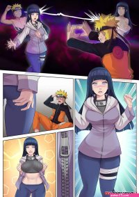 Porn comic A Hyuu Naruto. Achro Sex comic busty brunette got