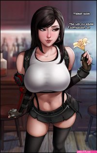 Aroma Sensei Tifa... its for you! Final Fantasy VII Free Porn Comics