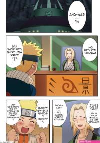 Tsunade and Naruto comics