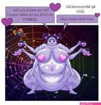 g4 :: Undertale SSBBW Muffet Unbirth Invitation by mirrormind101