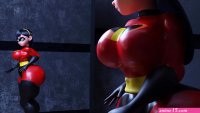 The Incredibles Violet Parr Ass Expansion Animated