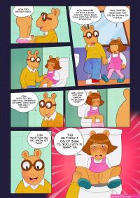 DW On Bathroom porn comic