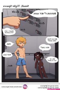Small Tight Spaces Porn comic Cartoon porn comics Rule 34 comic