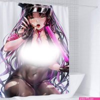 itakkaito Naked Anime Girl Shower Curtain Uncensored Hentai Waifu Manga Anime Character 72 x 72 Inches Polyester Fabric Anime Theme Bathroom Decor Set with 12 Hooks : Amazon.ca: Home