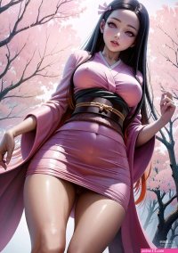 AI created kimetsu no yaiba kamado nezuko porn pictures about kamadonezuko kimono