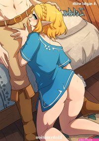 A Night with Zelda Animated porn comic Rule 34 comic Cartoon porn comic