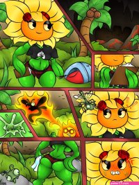 Solar flare x green shadow