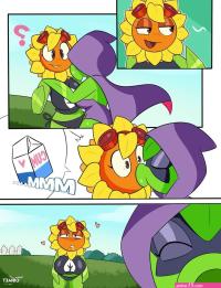 Solar flare x green shadow