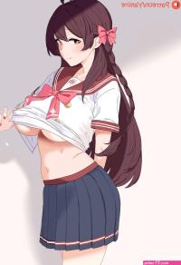 Anime girl underboob by Yamire777 on DeviantArt
