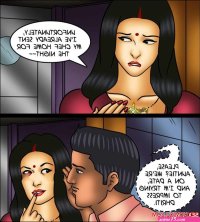 Porn comic Savita Bhabhi. Chapter 153. Lessons In Lovemaking Sex comic young guy has