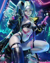 Rebecca from cyberpunk naked