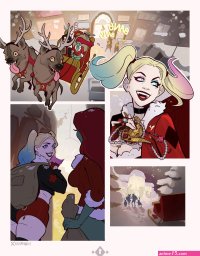 Harley Ivys Christmas Kiss Batman Hornyx Porn Comic