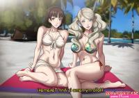 Porn comic Waifu Cast. Ann and Makoto. Persona 5. Accel Art. Sex comic busty beauties decided