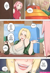 Tsunade Teaches Sakura A Hard Lesson porn comic