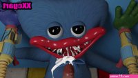 Poppy Playtime Huggy Wuggy Blowjob Big Dick