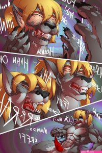 Werewolf Transformation at Comics Porn