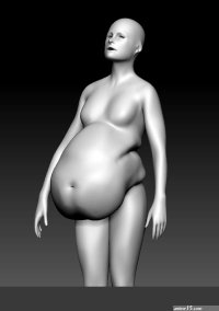 My serleena belly reference by abitofitall on DeviantArt