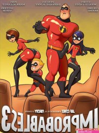 Porn comic The Improbables. Chapter 3. The Incredibles. JABComix. Sex comic young beauty decided