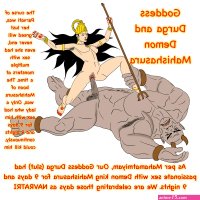 Hindu Goddess Durga and Mahishasura NAVRATRI FUCK