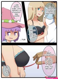 Porn comics BXC. Black Clover Erotic comic fun with her