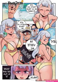 Porn comic Black Clover. SPANISH. Chapter 1. Gansoman. Sex comic guy decided to