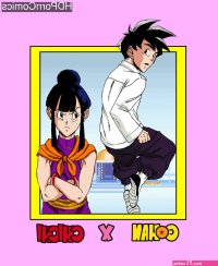 Gohan X Chichi comic porn