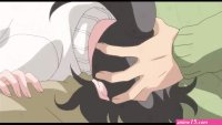 Little sister takes care of a sick brother