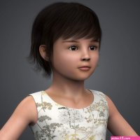 skin texture map with normals map 3d model in people 3dexport