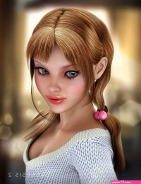 Sora Hair Freebies Daz 3D