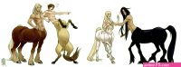 Centaurs to Noiry Mythical creatures art Creature art Centaur