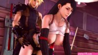 Final Fantasy Cloud Strife 1boy 3d