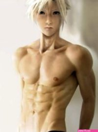 Cloud strife naked
