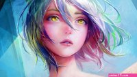 Anime Sky Girl Painting Live Wallpaper