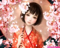 Japan Female Wallpaper by Erico Lotus 463042