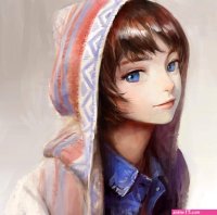 smile in the hood by NaBaBa on DeviantArt Anime Art Illustration