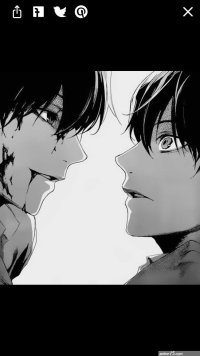 Pin by Dalay on Dark Black and White Anime Yandere Anime boy Dark anime