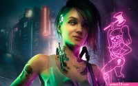 1920x1200 Resolution Neon Cyberpunk 2077 HD 1200P Wallpaper