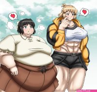 fatanime ssbbwanime hugebellyanime bigboobsanime fathips.. 2023 Fat Anime