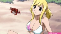 Anime Feet: Fairy Tail Beach Time Episode 153