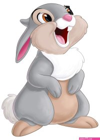 Download Ariel Character Company Daisy Thumper Walt Rabbit Clipart PNG Free Free