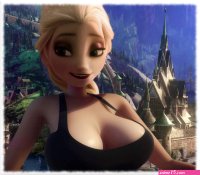 Busty Elsa by Rastifan on DeviantArt