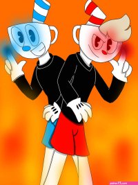 Cuphead and Mugman by Penfamer2015 on DeviantArt