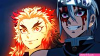Download Rengoku and Tengen Uniting in Battle Wallpaper