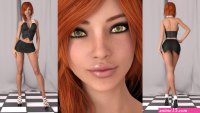 Wallpaper : 3D render women 3840x2160
