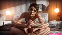 sittingonbed