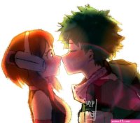 Deku X Uraraka Kissing Images and Photos finder