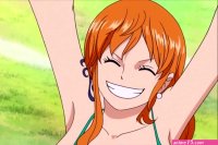 Nami smiling Obe Piece Fantasia anime Anime One piece