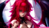 Rias Gremory High School DxD Live Wallpaper