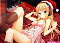 Wallpaper : blonde anime girls blue eyes cartoon black hair cleavage origi