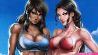 Wallpaper : dandon fuga black hair brunette The Legend of Korra Asami Sato